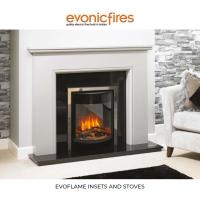 Image showing cover of Evonic Evoflame Insets and Stoves brochure