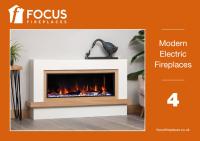 Image showing cover of Focus Fireplaces - Modern Electric Fireplaces brochure