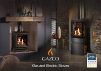 Image showing cover of Gazco Gas & Electric Stoves brochure