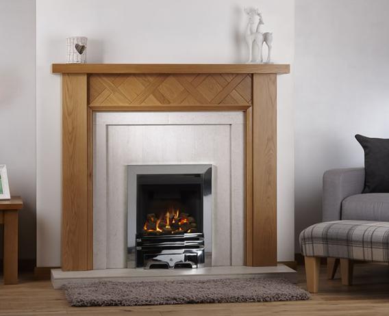 Image showing the Oak Tweed with white madison tileset fire