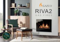 Image showing cover of Gazco Riva2 Gas Fires brochure