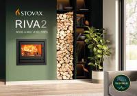Image showing cover of Stovax Riva2 Wood & Multi-fuel Fires brochure