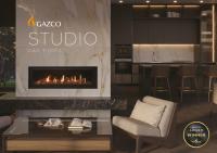 Image showing cover of Gazco Studio Gas Fires brochure